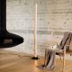 Lampadare - Lampadar LED design natural lemn Craft pt