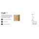 Lampadare - Lampadar LED design natural lemn Craft pt