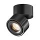 Plafoniere cu spoturi, Spoturi aplicate - Spot LED aplicat directionabil dimabil design tehnic Yin negru