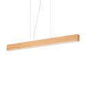 Lustra LED suspendata design natural lemn Craft sp