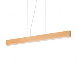 Pendule, Lustre suspendate - Lustra LED suspendata design natural lemn Craft sp