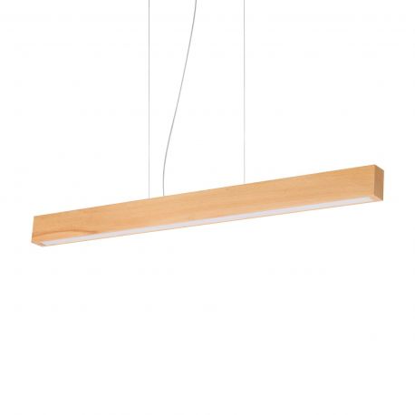 Pendule, Lustre suspendate - Lustra LED suspendata design natural lemn Craft sp