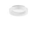 Plafoniera LED design modern Ziggy pl d45 alba