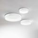 Plafoniere cu spoturi, Spoturi aplicate - Plafoniera LED design modern Ziggy pl d45 alba