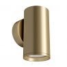 Aplica de perete design tehnic Focus S auriu mat
