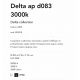 Aplice, corpuri de iluminat pentru pereti - Aplica LED iluminat ambiental Delta ap d083 3000k