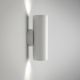 Aplice, corpuri de iluminat pentru pereti - Aplica de perete cu lumina ambientala design tehnic Focus S alb