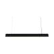 Lustra LED design tehnic Points negru