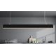Pendule, Lustre suspendate - Lustra LED design tehnic Points negru