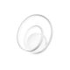 Aplice, corpuri de iluminat pentru pereti - Aplica LED design modern circular OZ AP dali alba