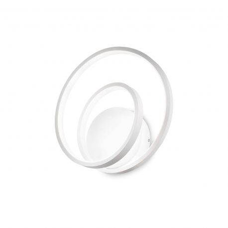 Aplice, corpuri de iluminat pentru pereti - Aplica LED design modern circular OZ AP dali alba