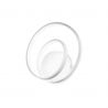 Aplica LED design modern circular OZ AP dali alba 