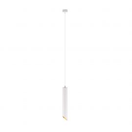 Pendule, Lustre suspendate - Pendul design tehnic Lipari alb, auriu
