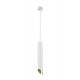 Pendule, Lustre suspendate - Pendul design tehnic Lipari alb, auriu