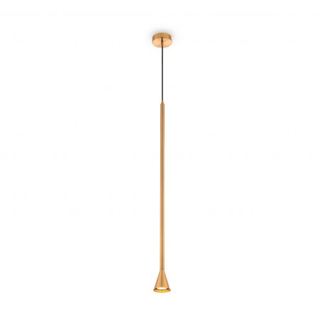 Pendule, Lustre suspendate - Pendul design tehnic Arrow auriu
