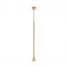 Pendul design tehnic Arrow auriu
