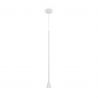Pendul design tehnic Arrow alb