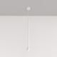 Pendule, Lustre suspendate - Pendul design tehnic Arrow alb