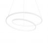 Lustra LED suspendata design modern circular Oz sp d80 dali alba