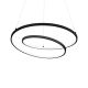Pendule, Lustre suspendate - Lustra LED suspendata design modern circular Oz sp d80 dali neagra