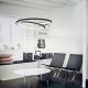 Pendule, Lustre suspendate - Lustra LED suspendata design modern circular Oz sp d80 dali neagra