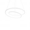 Lustra LED suspendata design modern circular Oz sp d60 dali alba