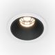 Spoturi tavan fals - Spot LED incastrabil design tehnic Alpha alb, negru, 3000K
