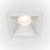 Spot LED incastrabil dimabil design tehnic Alpha alb, 6,5x6,5cm, 4000K