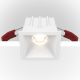 Spoturi tavan fals - Spot LED incastrabil dimabil design tehnic Alpha alb, 6,5x6,5cm, 4000K