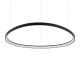 Pendule, Lustre suspendate - Lustra LED XXL suspendata design circular GEMINI SP D105 neagra