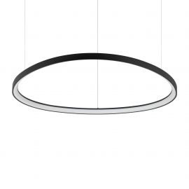 Pendule, Lustre suspendate - Lustra LED XXL suspendata design circular GEMINI SP D105 neagra