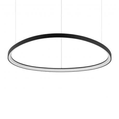 Pendule, Lustre suspendate - Lustra LED XXL suspendata design circular GEMINI SP D105 neagra