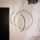 Pendule, Lustre suspendate - Lustra / Pendul LED suspendata design modern circular Circus sp d44 neagra