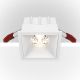 Spoturi tavan fals - Spot LED incastrabil dimabil design tehnic Alpha alb 8,5x8,5cm, 3000K