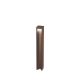 Stalp LED iluminat exterior, IP54 Kurt pt 3000k cafeniu