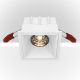Spoturi tavan fals - Spot LED incastrabil design tehnic Alpha alb, 8,5x8,5cm, 3000K