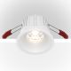 Spoturi tavan fals - Spot LED incastrabil dimabil design tehnic Alpha alb, 8,5cm, 4000K