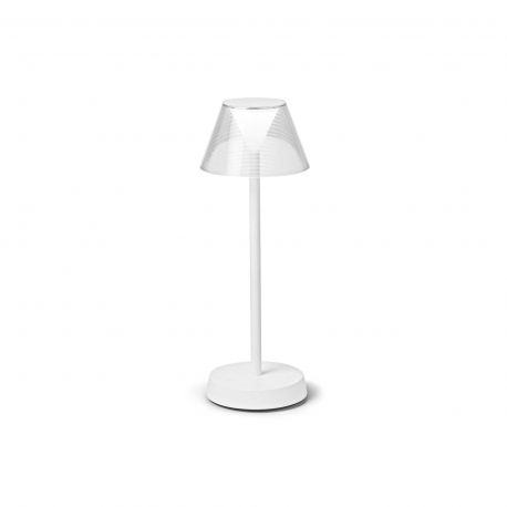 Lampi decorative si solare - Lampa LED portabila pentru iluminat exterior Lolita tl alba