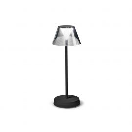 Lampi decorative si solare - Lampa LED portabila pentru iluminat exterior Lolita tl neagra