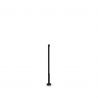 Stalp LED slim pentru iluminat exterior, IP65 Jedi pt h080 negru