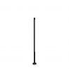 Stalp LED slim pentru iluminat exterior, IP65 Jedi pt h120 negru