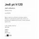 Stalpi - Stalp LED slim pentru iluminat exterior, IP65 Jedi pt h120 negru