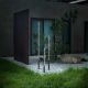 Stalpi - Stalp LED slim pentru iluminat exterior, IP65 Jedi pt h160 negru