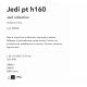 Stalpi - Stalp LED slim pentru iluminat exterior, IP65 Jedi pt h160 negru