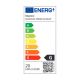 Spoturi tavan fals - Spot LED incastrabil dimabil cu 2 surse de iluminat Alpha alb, 4000K