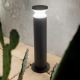 Stalpi - Stalp exterior design modern TORRE pt1 h60 negru