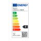 Plafoniere cu spoturi, Spoturi aplicate - Spot LED aplicat, plafoniera design tehnic Alfa negru 7x7cm, 3000K