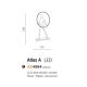 Lampadare - Lampadar LED tip Statueta design modern decorativ ATLAS A