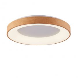 Lustre aplicate - Lustra LED aplicata design slim circular SANTANA TOP 38 3000K WO