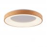 Lustra LED aplicata design slim circular SANTANA TOP 38 3000K WO